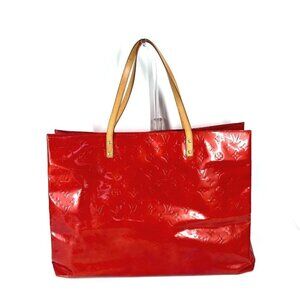 LOUIS VUITTON M91084 MonogramVernis Reed GM Bag Tote Bag Shoulder Bag